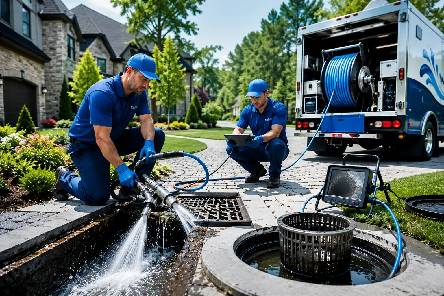 Local outdoor drain cleaning professionals in Hoffman, NC