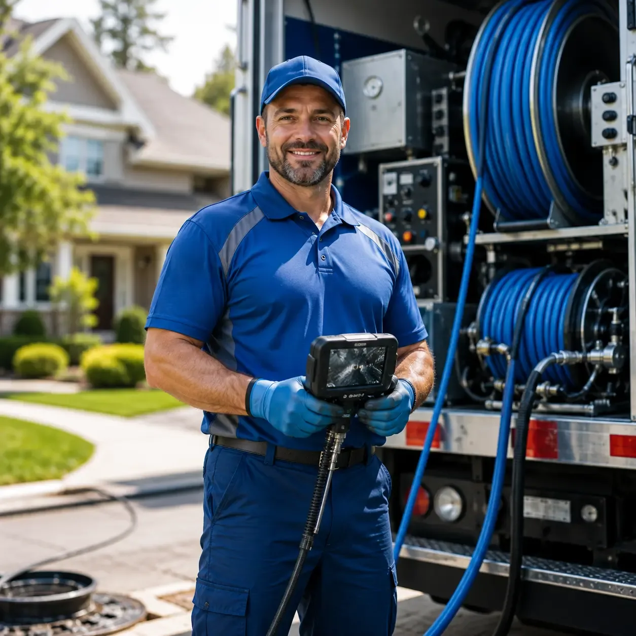 Local outdoor drain cleaning specialists in Hoffman, NC